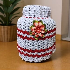 Capa para Botijão de Gás de Crochê